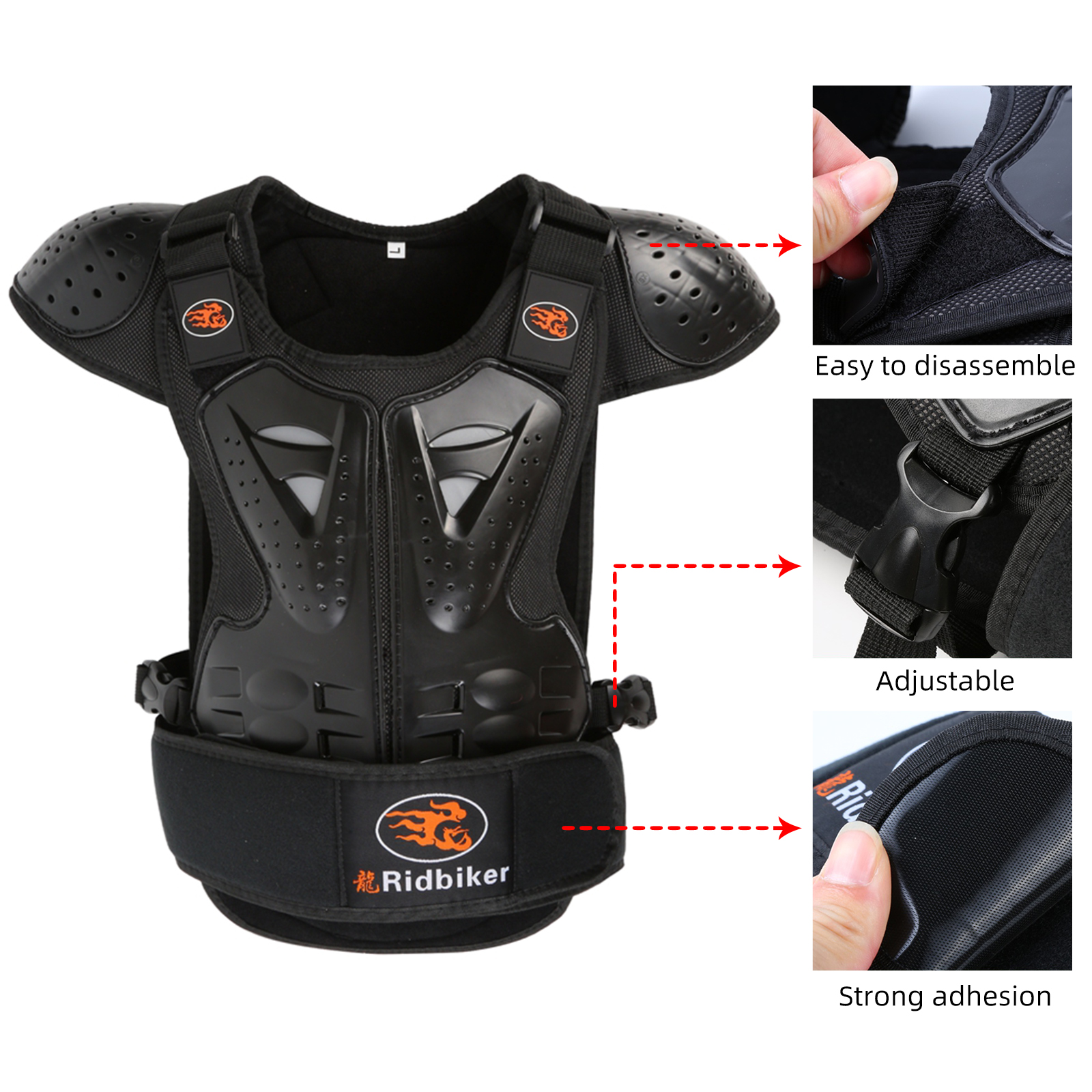 Kids Dirt Bike Gear Chest Protector Motocross Gear 