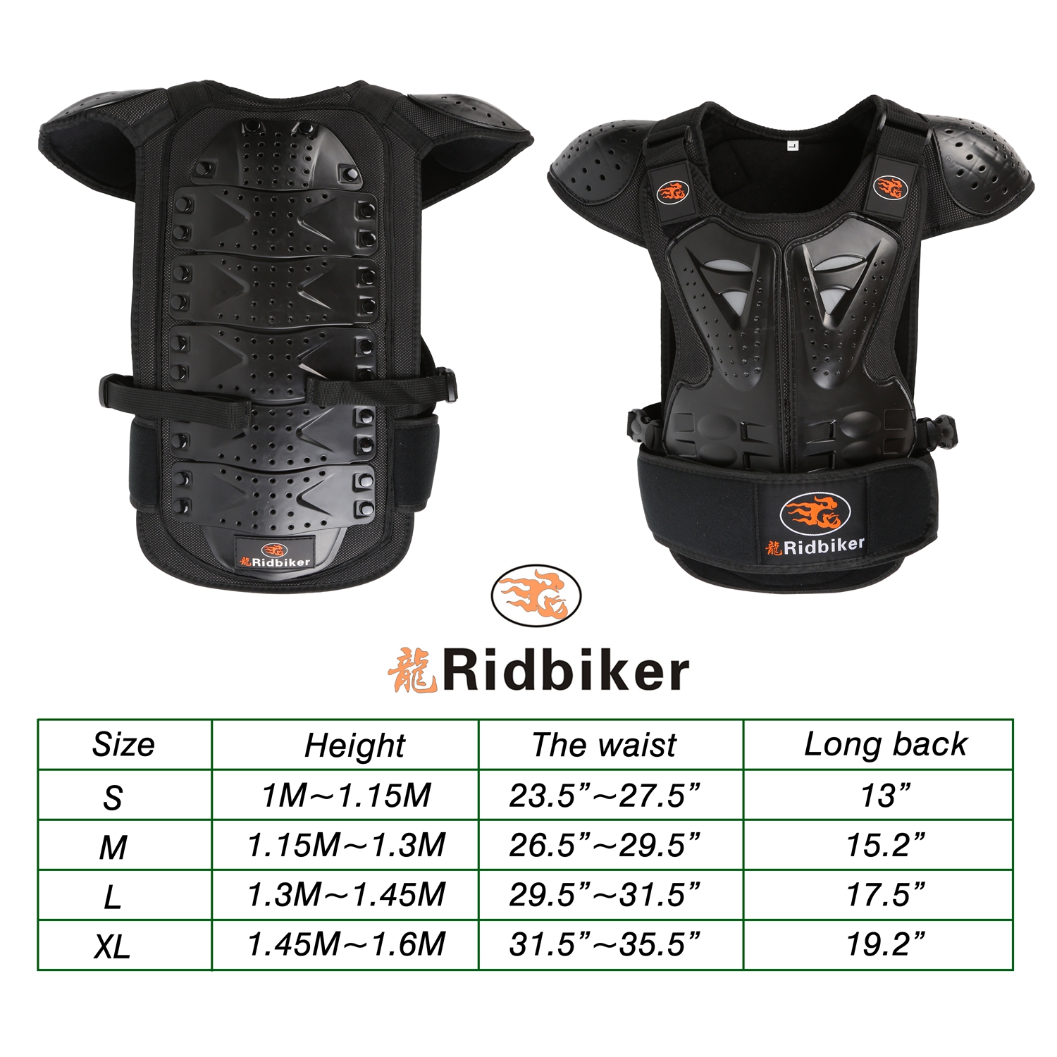 Kids Dirt Bike Gear Chest Protector Motocross Gear 