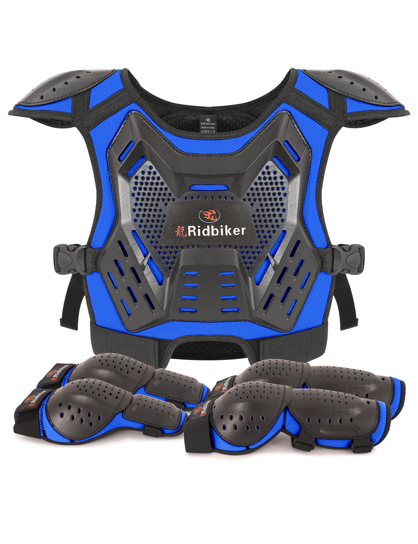 RIDBIKER Kids Dirt Bike Gear Motocross Chest Protector Motorcycle Protective Gear Armor