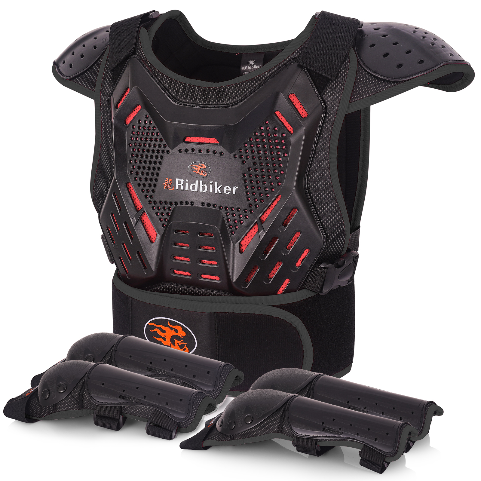 RIDBIKER Kids Dirt Bike Gear Motorcycle Armor Suit