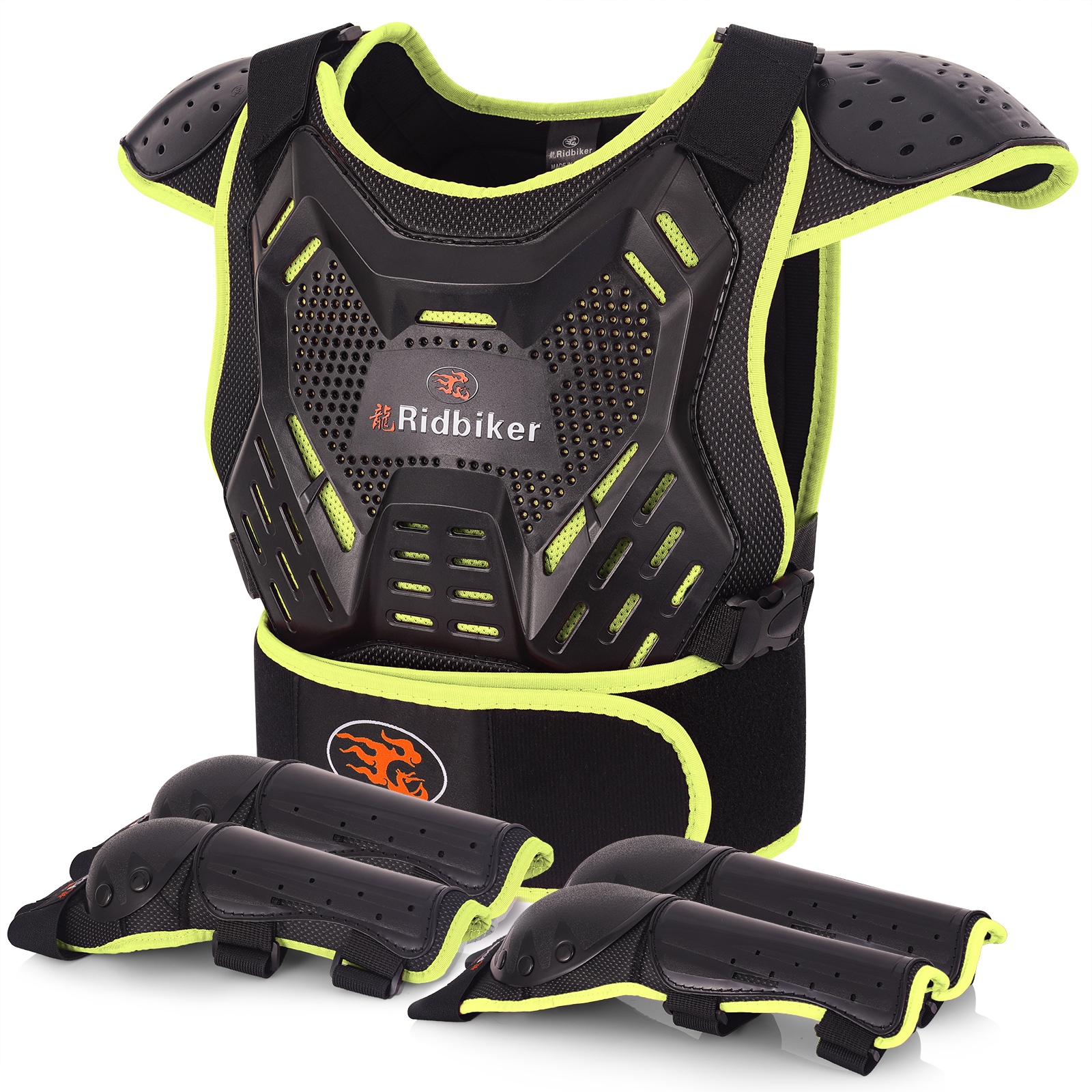RIDBIKER Kids Dirt Bike Gear Motorcycle Armor Suit