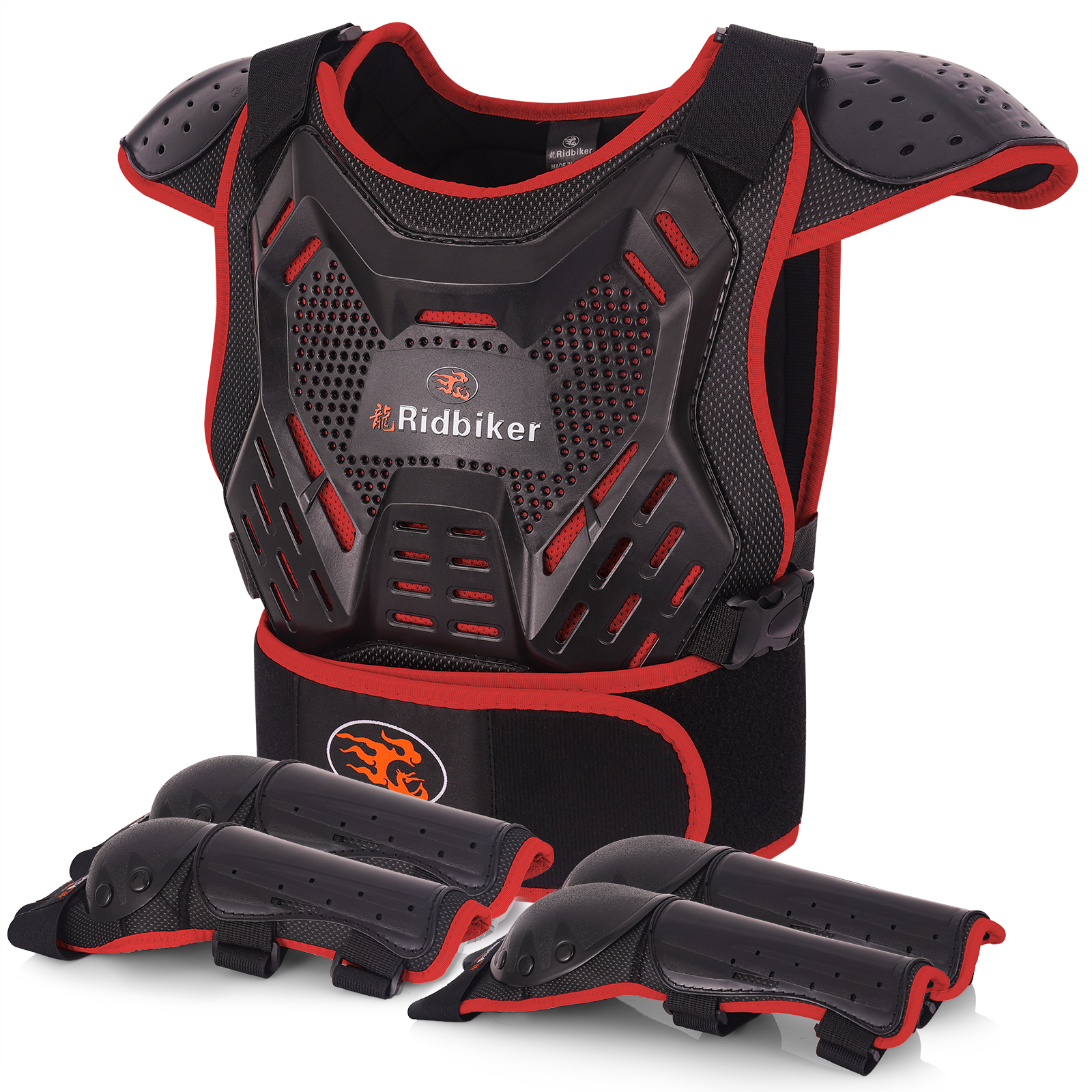 RIDBIKER Kids Dirt Bike Gear Motorcycle Armor Suit