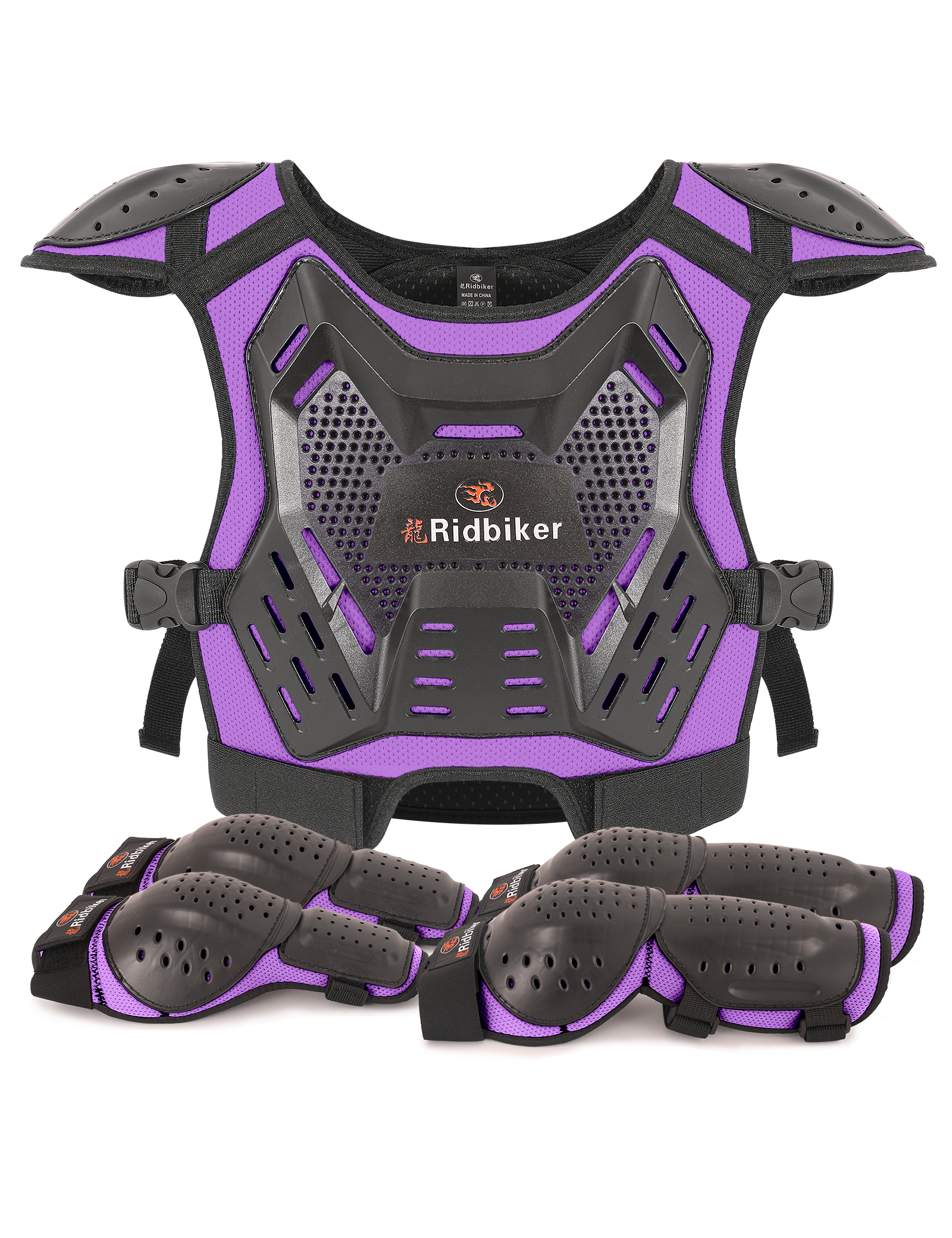 RIDBIKER Kids Dirt Bike Gear Motocross Chest Protector Motorcycle Protective Gear Armor