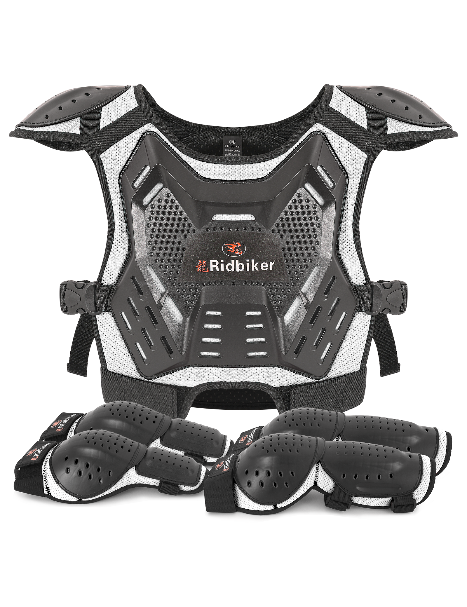 RIDBIKER Kids Dirt Bike Gear Motocross Chest Protector Motorcycle Protective Gear Armor