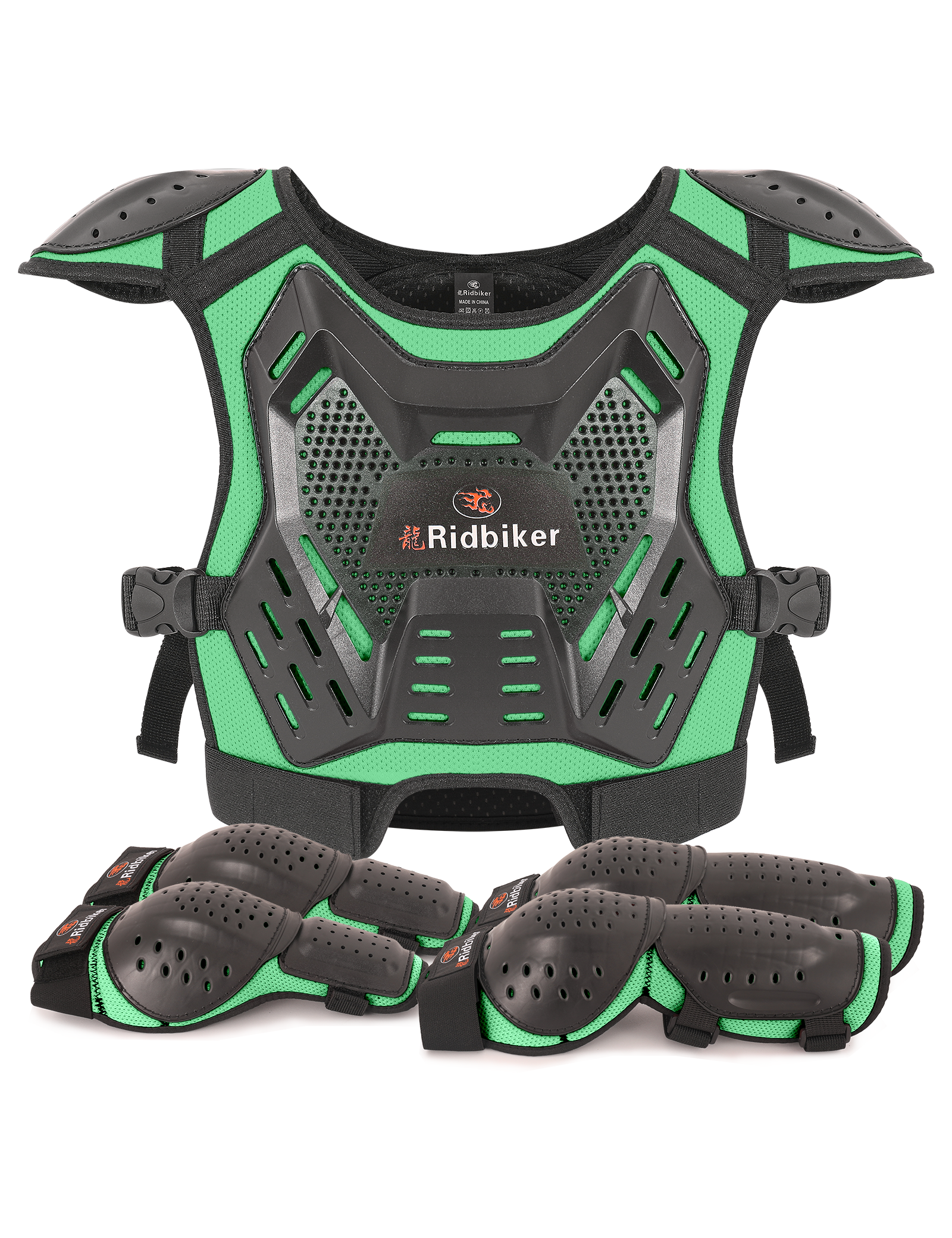 RIDBIKER Kids Dirt Bike Gear Motocross Chest Protector Motorcycle Protective Gear Armor