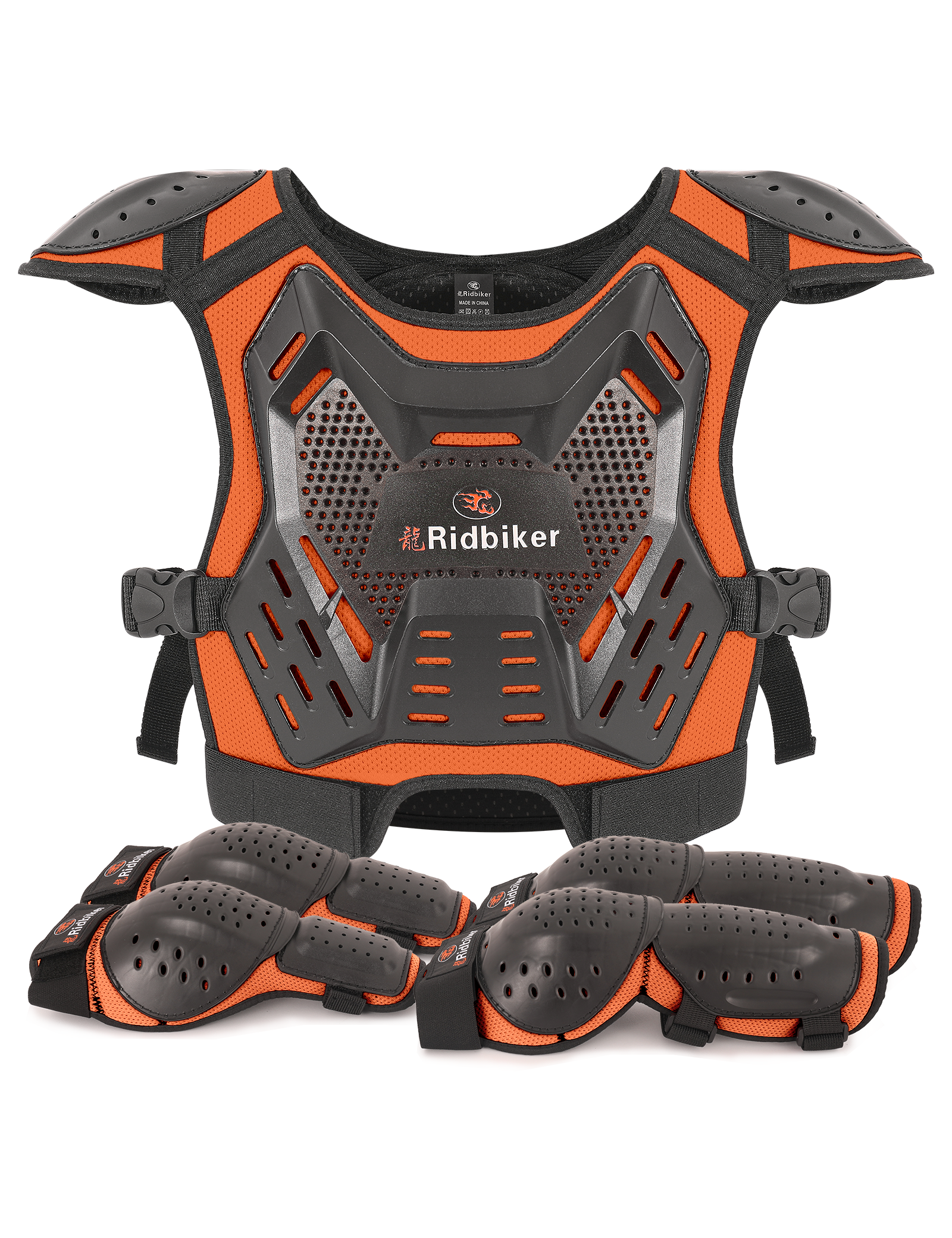 RIDBIKER Kids Dirt Bike Gear Motocross Chest Protector Motorcycle Protective Gear Armor
