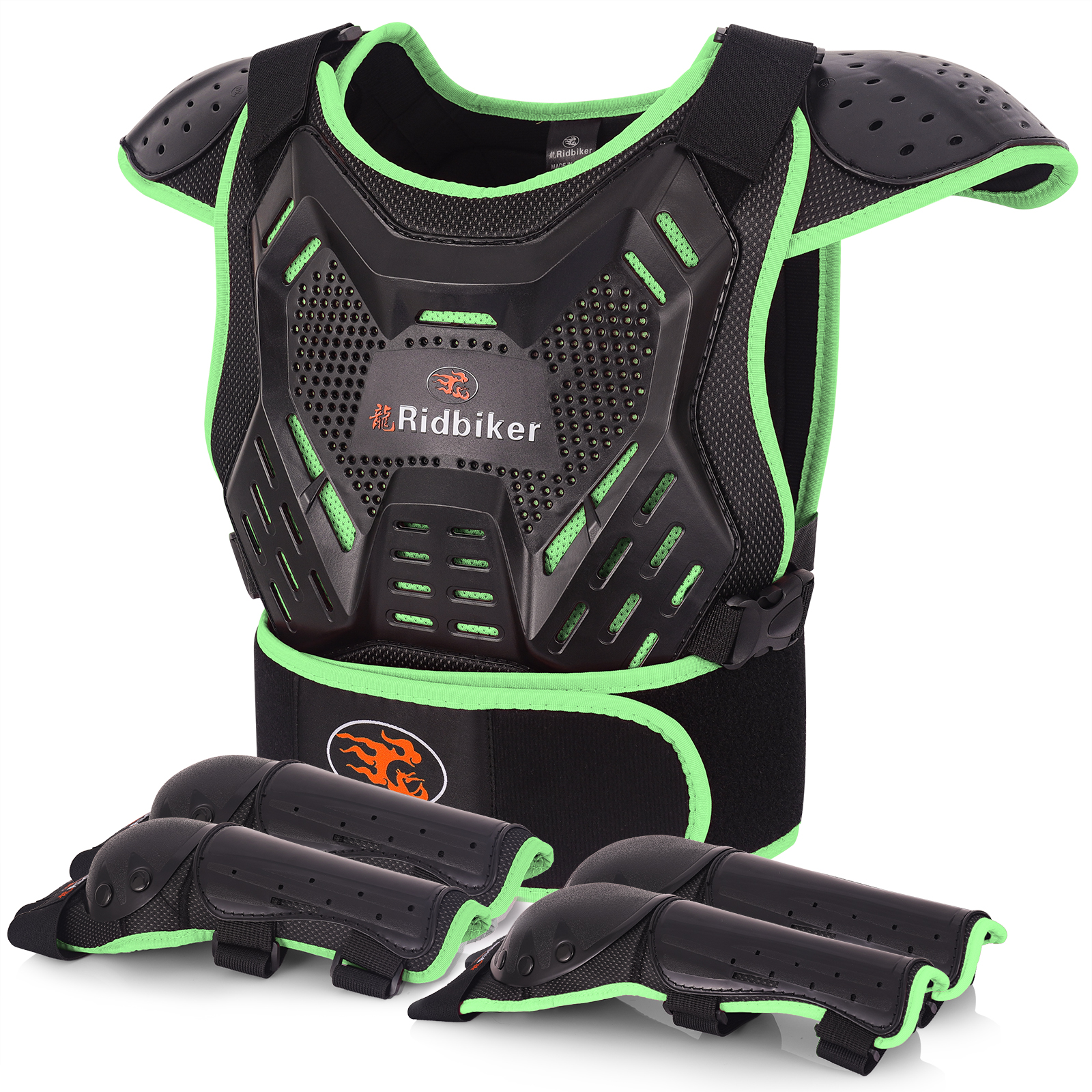 RIDBIKER Kids Dirt Bike Gear Motorcycle Armor Suit